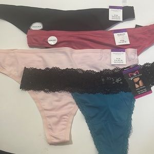 4 pack of thong panties